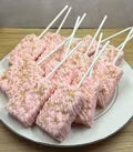 Dipped Rice Krispy Treats