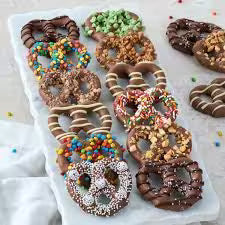 Dipped Pretzels