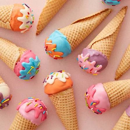 Cake Pop Waffle Cone